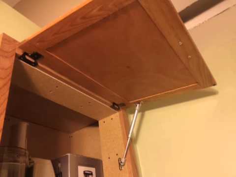 how to install rv cabinet door supports