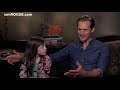 iar new york correspondent dana gardner speaks exclusively with actors alexander skarsgard and onata aprile about their new film 'what maisie knew,' which op...
