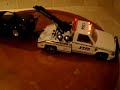 1/24 not 1/18 NYPD Police Tow Truck Wrecker Lights/Siren