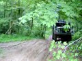 M35 up and out of woods
