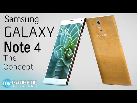 samsung - Ditching the Cheap Plastic, this is new Concept of Samsung Galaxy Note 4 is built using premium Ceramic and Bamboo Materials. While also sporting the latest tech like heart rate monitor to...