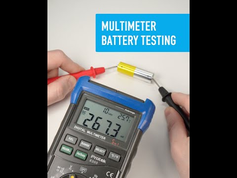 Test Batteries with a Multimeter - Collin’s Lab Notes #adafruit #collinslabnotes