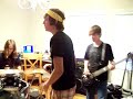 this is the a practice of the song last embrace by the band await the awakening out of new bern, north carolina