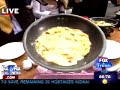 Omelette making with Gord...