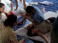 Pichet demonstrating Thai massage