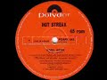 HOT STREAK - BODY WORK