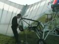 Ultralight: Farkkormányos elsö felemelkedése.