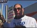 united for peace & justice march is joined by 9/11 truth. boston air traffic controller robin hordon has message for anti-war movement.