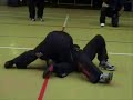 Israeli Krav Maga Inetrnational Seminar.November 2007, spain-madrid.Instructor: Haim Gidon, grand master of the israeli krav maga, exemplifying techniques.Combat, martial-arts, self-defense.