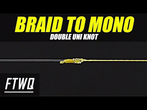 how to attach braid to mono