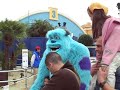Sulley walking and running in disneyland resort paris