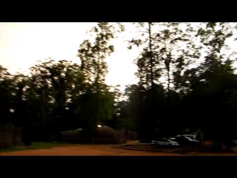 Lightning strikes at Milwane Wildlife Sanctuary in Swaziland