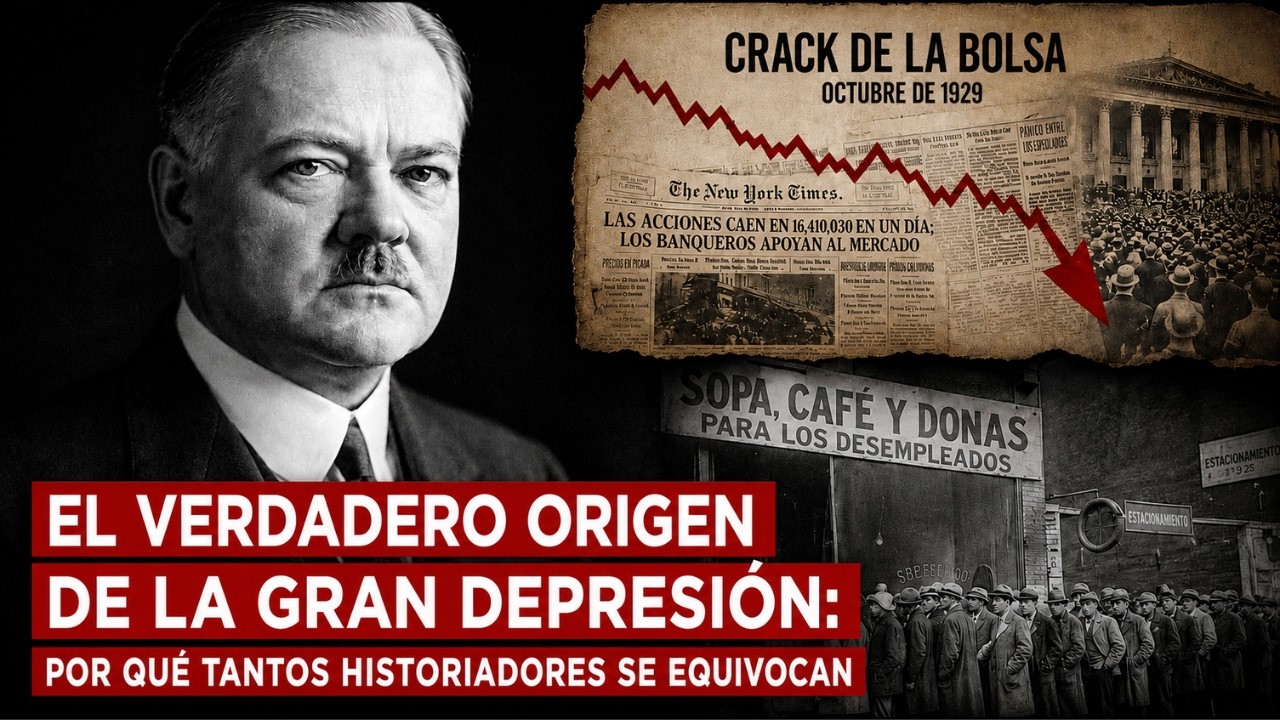 La GRAN DEPRESIÓN NO empezó en 1929: Por qué Tantos Historiadores se Equivocan