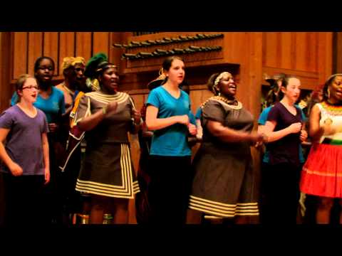 Boston City Singers and Imilonji KaNtu Choral Society Sing 