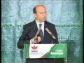 Traian Băsescu la al 9-lea Congres UDMR (II)
