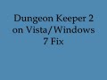 the ultimate fix guide for the crashes and black screen error in dungeon keeper 2 running under windows vista and windows 7. i attempted many fixes that i read online, but ultimately had to work out my own which resulted in this guide. this all fixes both the black screen issue as well as the random crash after about 20 minutes. for a text version of this, visit: www.esotericarticles.com