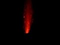 eruption of strombolis volcano  sicily 