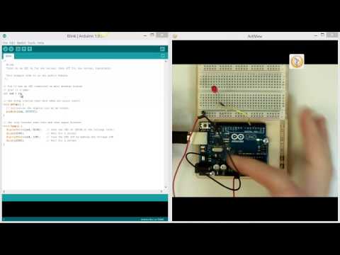 how to attach arduino to breadboard