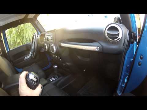 Cobra 75 2012 Jeep Wrangler Install