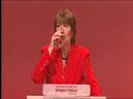 Harriet Harman closes Labour Party Conference