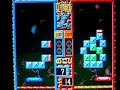 the sequel to supapoon, these two along with block kuzushi make up the three arkanoid clones on snes. new features include 2 player modes and a password system for the main 1p game here's the 2p mode, i'm on the left side. cpu is actually damn tough in this game. pretty cool arkanoid-meets-tetris sort of battle here ... supapoon dx super nintendo famicom snes arkanoid 