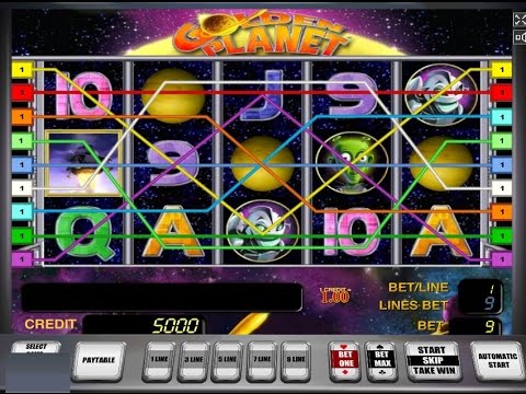 Секрет игрового автомата Золотая планета (Golden planet)