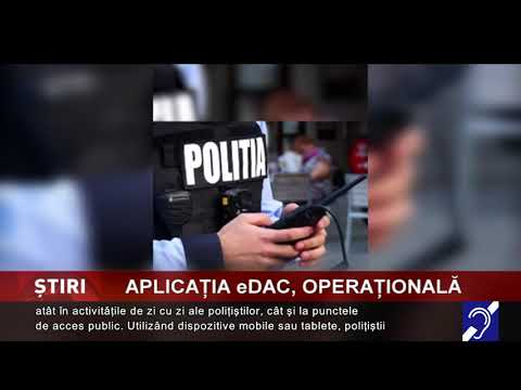 Aplicația eDAC, operațională