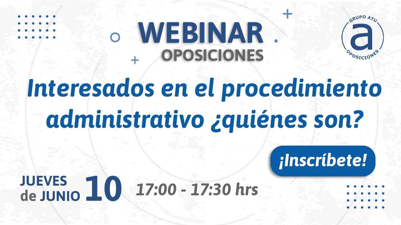 Interesados en el procedimiento administrativo ¿Quiénes son?