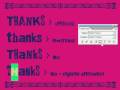 Digital Font Montada and OpenType Features by Illustrator CS2. BRtype - www.brtype.com