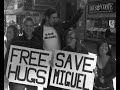 Free Hugs man out to Save Miguel! Free Hugs man out to Save Miguel!