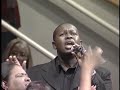 singing at new birth.