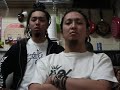 「顔のアイソレーション（笑）」- HAMUTSUN SERVE -The band, which includes RIKICCHO and DA-YOSHI was created in 2003 and can be best described as a unique world of dance animation and music.After watching one of their performances on You Tube, Madonna offered HAMUTSUN SERVE to appear in her '4 minutes' video.Both RIKICCHO and DA-YOSHI always had the deepest respect for Madonna and her work and instantly agreed.HAMUTSUN SERVE are now performing as part of Madonna's 2008 