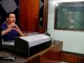Nilton Santos e Ev  Manuel Correia Apresentando o Prog. AVL