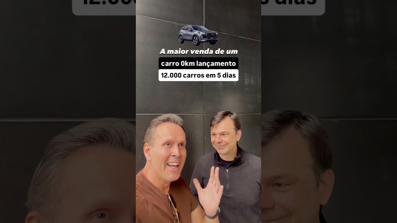 A maior venda de um carro 0km lançamento. 12.000 carros em 5 dias