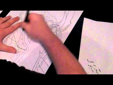 how to draw iron fist
