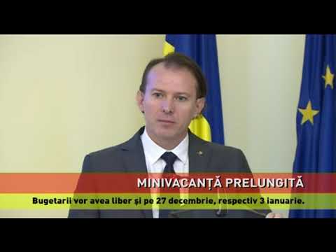 Bugetarii vor avea liber și pe 27 decembrie, respectiv 3 ianuarie