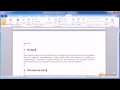 Microsoft Word 2007-2010 – wykonanie ćwiczenia zaawansowanego cz. II