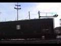 CSX Train Amtrak Light Engine and LIRR train meet.