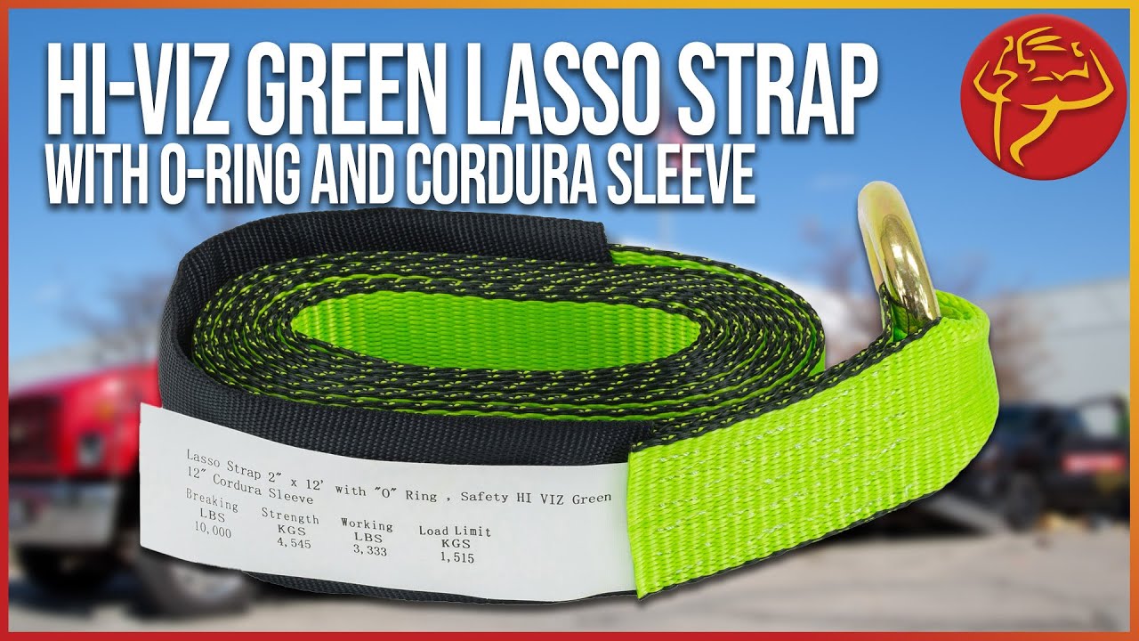 HI VIZ Green Lasso Straps