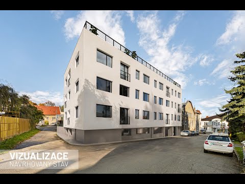 Video Projekt výstavby bytového domu, Svitavy