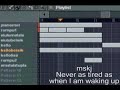 mskj - Never as tired as when I am waking up
