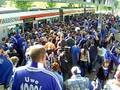 Schalker Fan-Gesang, S-Bahn-Station 19.05.07