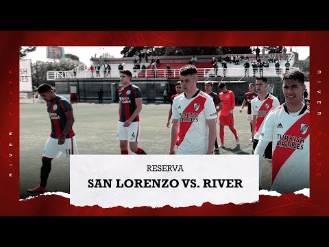 San Lorenzo vs. River [Reserva - EN VIVO]