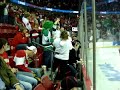 North Dakota Fighting Sioux defeating the UW Badgers in OT North Dakota Fighting Sioux defeating the UW Badgers in OT