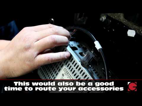 how to remove cd player from chrysler town and country