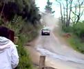 Pasadas con el tramo Piedrafita-Rodical abierto, en la curva del hielo