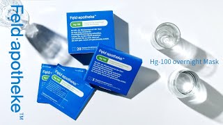 video thumbnail FELDAPOTHEKE HG-100 OVERNIGHT MASK / Sleeping Mask, Skincare, Facial cream youtube