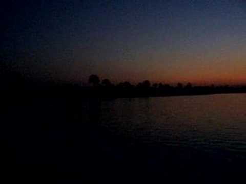 Coucher de soleil sur le Nil