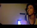 smoking kush making funny faces but still beautiful