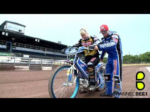 speedway - Our presenter Charlie Webster learns how to ride a Speedway bike. I produced Charlie, fimed and edited this piece.